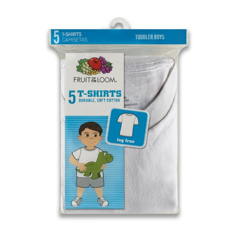 fruit of the loom toddler t shirts