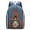 Jeans Blue, variant on Wrangler Bag for Women Stylish Aztec Knitted Backpack Large Capacity Perfect for Travel and Daily Use, Brown
