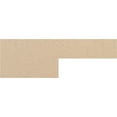 thumbnail image 3 of 5"W x 30"D x 10"H Thin Chapel Hill Rough Cedar Woodgrain TimberThane Corbel, Primed Tan, 3 of 6