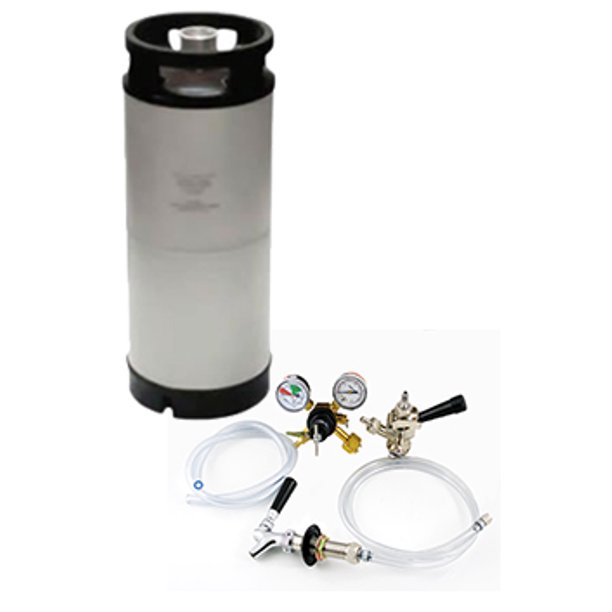 Homebrew Sanke Kegging System with w/Faucet and Shank (NEW) (3