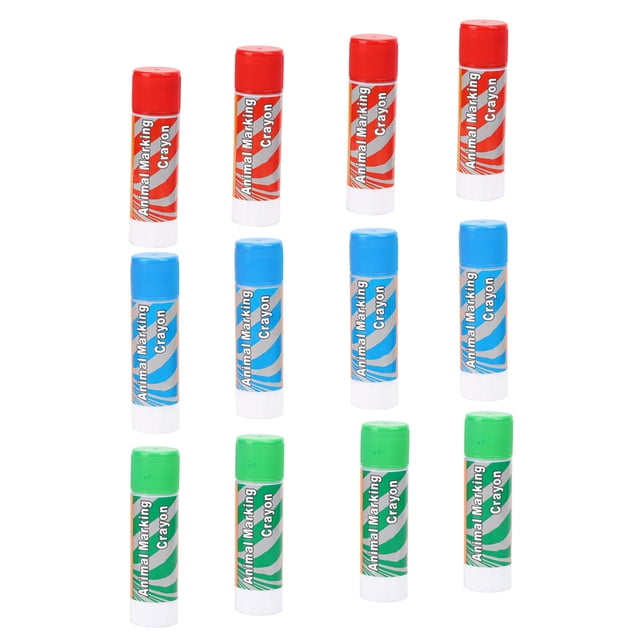 Pig Marking Crayon, Livestock Crayon, high-purity paraffin Small and light identification for home inoculation grading animals