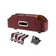 thumbnail image 5 of Organizador de reposacabezas para asiento de automóvil, caja de pañuelos multiusos, portavasos, accesorios con Rojo, 5 of 9
