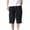 Black, variant on Bescita Men'Sclassic Twill Relaxed Fit Casual Wear Pocket Shorts Pants