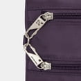 thumbnail image 7 of Anti-Theft Classic Slim Double Zip Crossbody Bag-Purple Anti-Theft Classic Slim Double Zip Crossbody Bag, 7 of 7