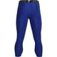 thumbnail image 4 of Leggings Under Armour HeatGear 3/4 para Hombre Azul Talla X-Grande, 4 of 4