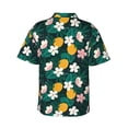 thumbnail image 3 of Goofa Tropical Fruit Hawaiian Shirt for Men, Unisex Summer Beach Casual Short Sleeve Button Down Shirts,Aloha Tropical Floral print shirt-3X-Large, 3 of 9