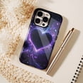 thumbnail image 6 of Magical Heart Wings Galaxy iPhone Case for Couples Valentines Day Gift Compatible with iPhone 11/12/13/14/15/16 (Pro Max/Plus) Durable Protective Shimmering Details, 6 of 9
