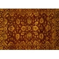 thumbnail image 1 of Ahgly Company Machine Washable Indoor Rectangle Oriental Yellow Traditional Area Rugs, 8' x 10', 1 of 4