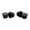 Black, variant on 4-Pack Black Aluminum Alloy Cigarette Lighter Socket Dust Cover Cap for 12V Accessory Plugs