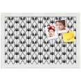 thumbnail image 2 of PinPix 18x12 Custom Cork Bulletin Board Floral design Deconstructed Floral Poster Board Has a Fabric Style Canvas Finish, Framed in Floral design Deconstructed Floral, by ArtToFrames (PinPix-206), 2 of 5