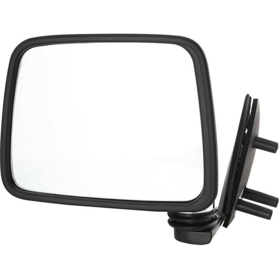 Mirror Driver Side Chrome For 1986-1997 Nissan Pickup / 1986-1994 D21