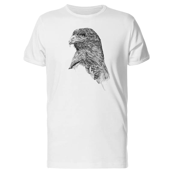 Black And White Eagle Head Tee Men's -Image by Shutterstock
