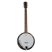 Jameson Guitars 6 String Banjo Guitar With Closed Back