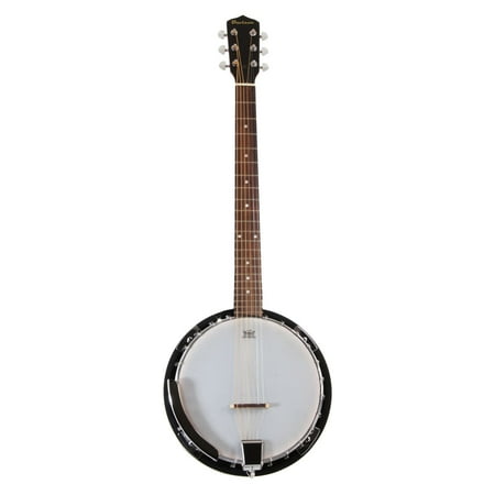 Jameson Guitars 6 String Banjo Guitar With Closed Back