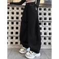thumbnail image 3 of XIMIN Girls Wide Leg Baggy Sweatpants Dance Streetwears Loose Fit Athletic Pants Casual Elastic Waisted Lightweight Casual Fashion Active Trousers, 3 of 4