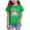 D3-Green, variant on sdbrld Girls' Tees Tops, Kids Christmas Gifts Short Sleeved Cute Graphic Shirts for Holiday Clothing Sky Blue Sizes 2-3 Years