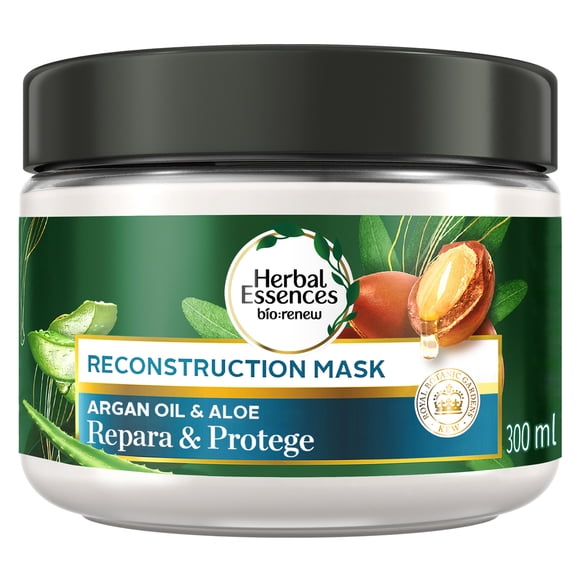 Mascarilla para cabello Herbal Essences Bío:Renew Reconstruction Mask Argan Oil & Aloe 300 ml