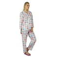 thumbnail image 4 of Bimba Women Cotton Night Wear Pajama Set Printed Full Sleeve Shirt with Pyjamas, 4 of 5