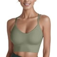 thumbnail image 5 of Sngxgn Women Sports Bras High Impact Workout Gym Activewear Bra(Green,S), 5 of 5