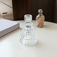 thumbnail image 1 of Árbol de Navidad moderno de cristal transparente con forma de vela, ideal para decorar ambientes festivos, pequeños regalos navideños., 1 of 3