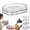 2 Layer, variant on Multi-layer Food Storage Box with Lid, 2026 New Meat Container for Fridge, Ham and Cheese Container for Fridge, Stackable Food Storage Boxes with Lid for Cold Cuts, Cheese, and More