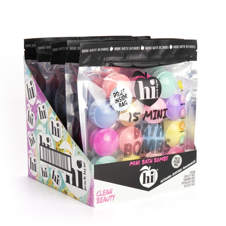 Hi Peach Layne 15-Count Mini Bath Bomb Bag - Walmart.com