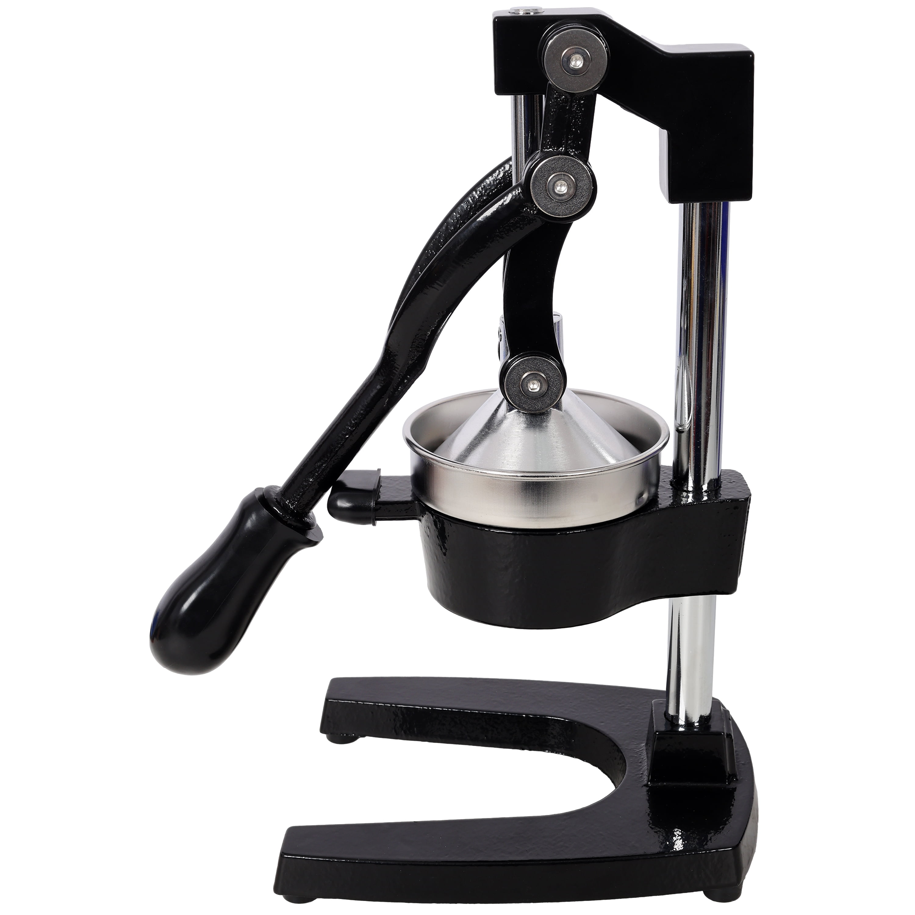 Commercial Manual Citrus Juicer, Heavy-Duty Cast Iron, Lever Design, Dishwasher Safe Parts, Professional-Grade