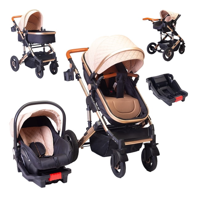 Carriola Starkids Galaxis con portabebé Beige