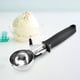 thumbnail image 4 of Cucharas para helado en acero inoxidable cuchara para helado con mango antideslizante para negro, 4 of 8