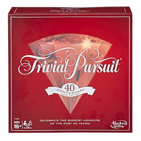 Trivial Pursuit 40th Anniversary Ruby Edition (Best Trivial Pursuit Edition)