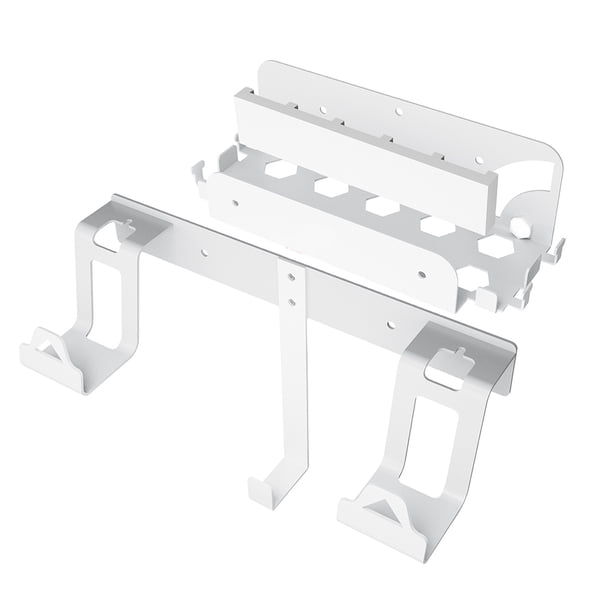 Soporte Pared Soporte Controlador Juego Soporte para Interruptor OLED (blanco)