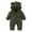 Army Green, variant on Baby Unisex Bodysuits Toddler Baby Clothes Newborn Baby Bear Outfit Suit Girls Boys Fleece Jumpsuit Romper Hooded Winter Snowsuit Clothes Pajama Outfit for Baby Boys Girls