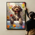 thumbnail image 6 of Wirehaired Pointing Griffon Dog Bathroom Decor - Funny Bathroom Decor Wall Art, Dog Bathroom Wall Art and Animal Poster, Dog Bathroom Signs and Funny Bathroom Art UNFRAMED, 6 of 6
