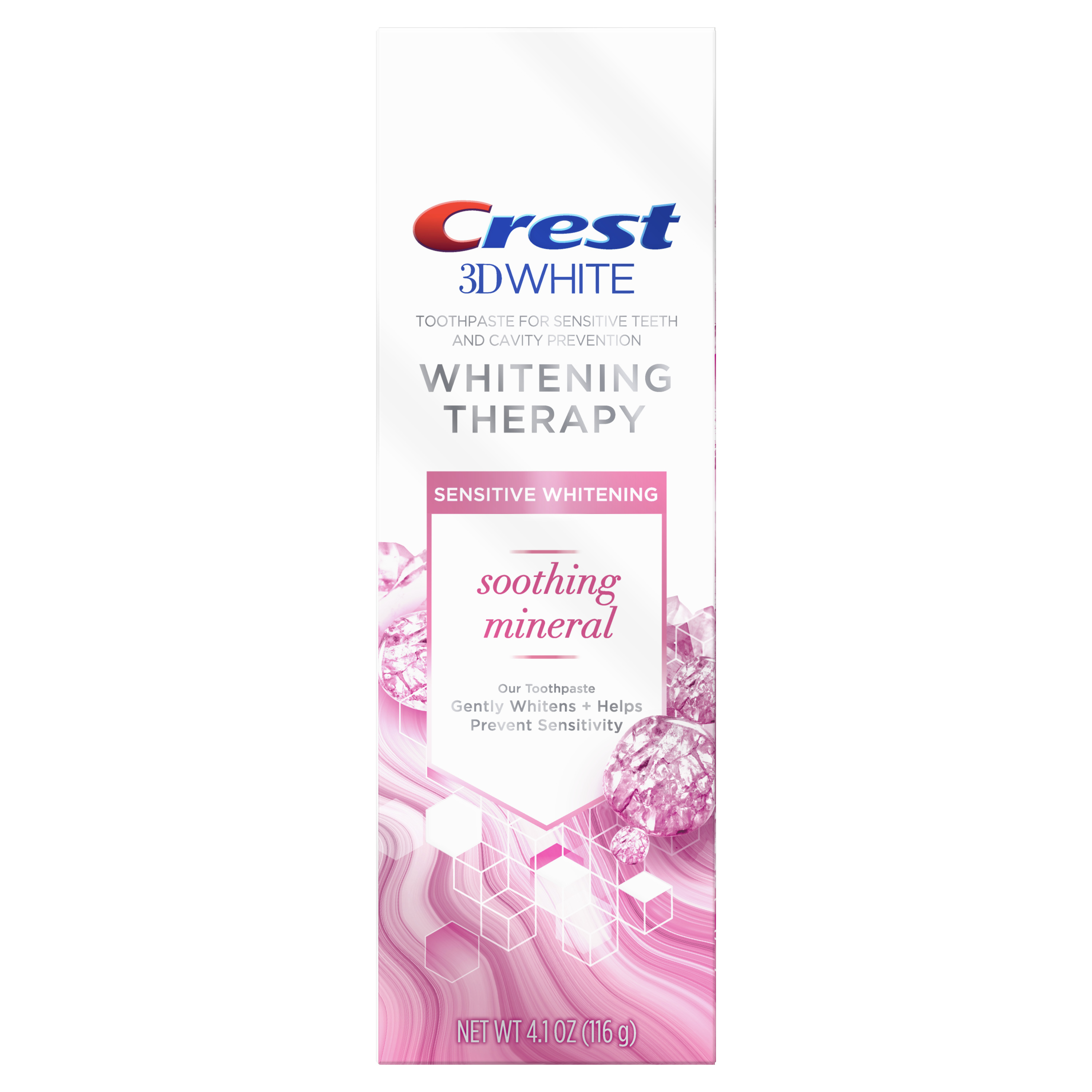 Crest 3D White Whitening Therapy Sensitivity Care Toothpaste, 4.1 oz - image 2 of 8