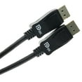 thumbnail image 3 of CableWholesale 10H1-70110 10 ft. DisplayPort 1.4 Video Cable - 32.4 Gbit-S, 8k & 60Hz, Black, 3 of 10