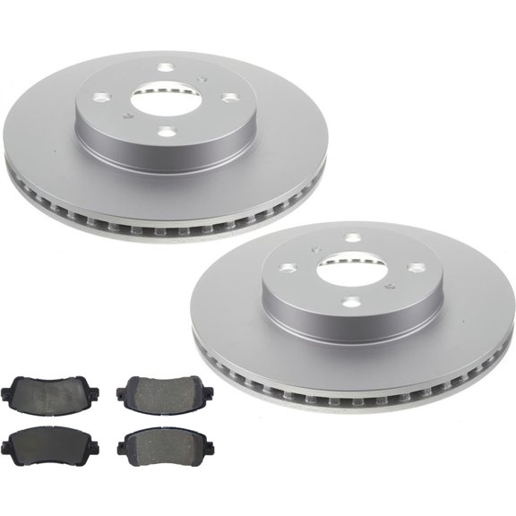 GEO Coated Disc Brake Rotors & Ceramic Disc Brake Pads For Yaris iA 2019-2020