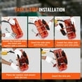 thumbnail image 5 of VEVOR Electric Hoist Manual Trolley, 2200 lbs/1 Ton Capacity for PA200 PA250 PA300 PA400 PA500, Push Beam Trolley with Dual Wheels, 2.68"-4.33" Adjustable Beam Flange Width for Straight Curved I Beam, 5 of 9
