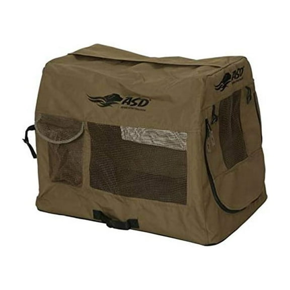 AVERY Quick Set Travel Kennel, Color: Marsh Brown, Size: M (3836)