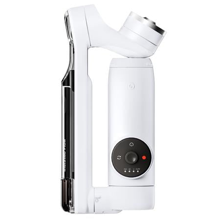 Insta360 - Flow Standard 3-axis Gimbal Stabilizer for Smartphones with built-in Tripod - White
