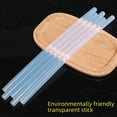 thumbnail image 4 of Barra de pegamento termofusible de alta viscosidad respetuosa con el medio ambiente, barra de pegamento termofusible transparente de 11 mm, pistola de pegamento termofusible dedicada, 4 of 6