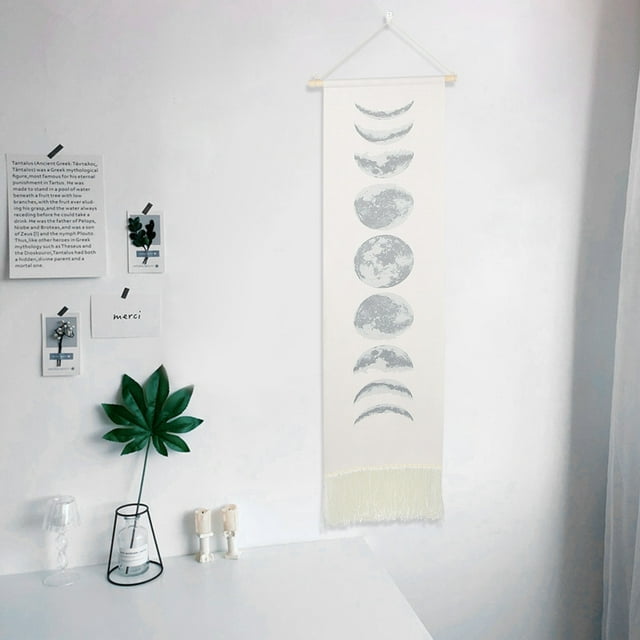 Wall Tapestry,Hanging Moon Lunar Print Moon Tapestry Hanging Tapestry Precision Engineered