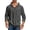 Dark Gray, variant on Men's Casual Loose Fit Long Sleeve Hooded Sweatshirt with Pocket, Spring Fall Everyday Comfort Top,Army Green,L