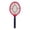 Red, variant on Electric Fly Swatter, Battery Operated Bug Zapper Racket for Indoor Outdoor, 3-Layer Mesh Insect Killer for Home Kitchen Patio Camping, Red