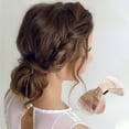 thumbnail image 5 of Unique Bargains Marble Texture Bow Hair Clips Multicolor 4 Pcs, 5 of 7