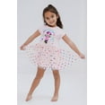 thumbnail image 5 of Disney Minnie Mouse Mesh Dress With Skirt Overlay Polka Dots Toddler to Big Kid, 5 of 5