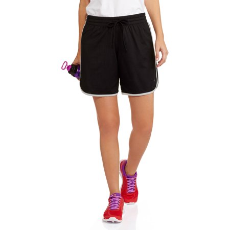 Danskin Now Women's Active Long Mesh Basketball Shorts - Walmart.com