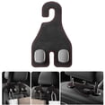 thumbnail image 2 of BIBABLYKE Car Back Seats Hook Storage Hooks for Bags Handbag Purse Headrest Hooks Heavy Duty Double Hook Car Interior Accessories, 2 of 8