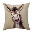 thumbnail image 2 of Throw Pillow Covers 18x18 Inch, Decorative Square Pillowcases, Farmhouse Holiday Cushion Covers for Couch Sofa Living Room Bedroom Outdoor Home Decor, 2 of 8