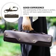 thumbnail image 4 of Flute Carry Bag Shoulder Bag Flute Carrying Case Instrument Storage Bag (Coffee), 4 of 8