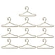 thumbnail image 3 of 10 Piezas Soporte para Traje de Vestido Juego de Casa de Muñecas Micro Paisaje Percha para Traje de Muñeca Mini Percha para Ropa de Muñeca para 1:12 M, 3 of 10